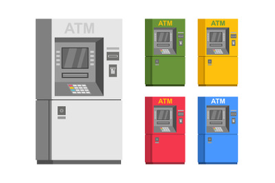 Bank ATM machine