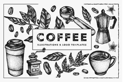 Coffee Vectors | Illustration set