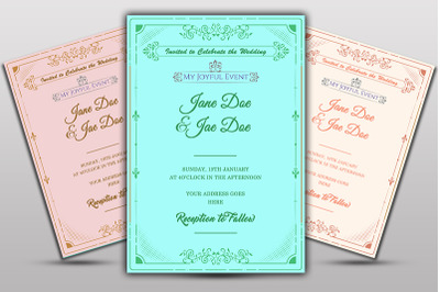 Wedding Invitation Flyer