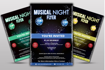 Musical Night Flyer