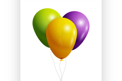 Colorful Balloons set