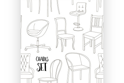 Set of chairs pattern