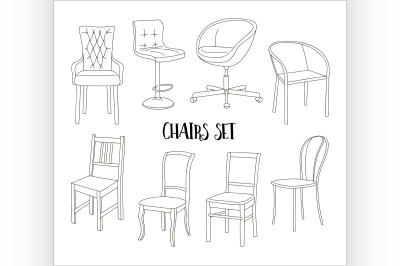 Set of chairs