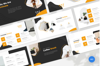 Luminate - Creative Keynote Template