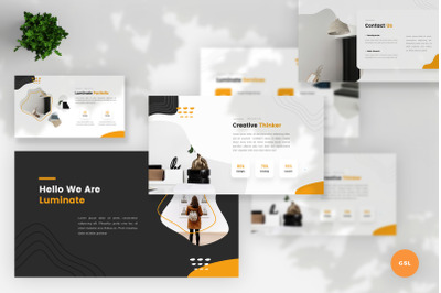 Luminate - Creative Google Slides Template
