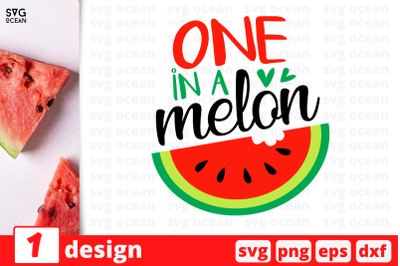 1 ONE IN A MELON&nbsp;svg bundle,&nbsp;quotes cricut svg