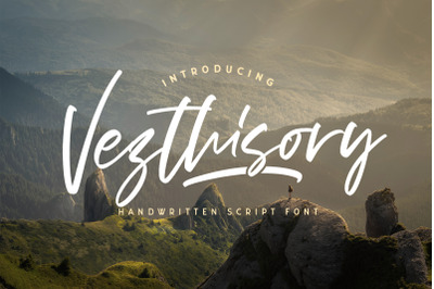 Vezthisory - Handwritten Font