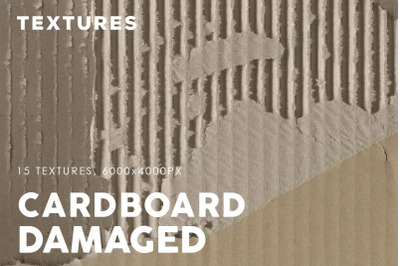 Damaged Cardboard Textures 1