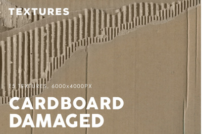 Damaged Cardboard Textures 2
