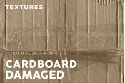 Damaged Cardboard Textures 3