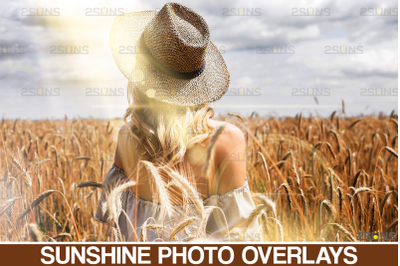 Sunlight Photo Overlays, Sunlight Overlays, Sun Flares