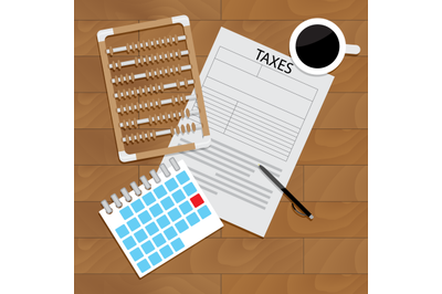 Accounting tax forms