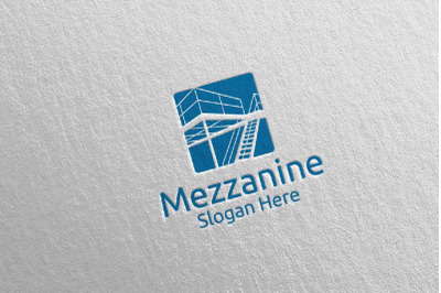 Mezzanine Flooring Parquet Wooden Logo 20