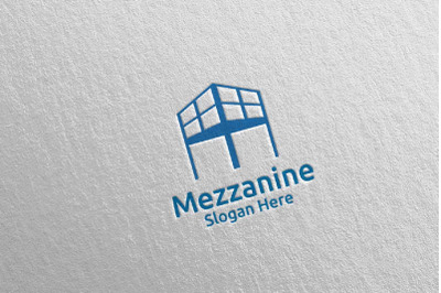 Mezzanine Flooring Parquet Wooden Logo 21