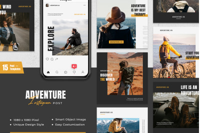 Adventure Instagram Post Template