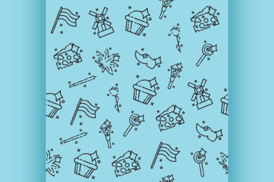 Netherland Icons Design Pattern