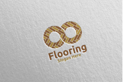 Infinity Flooring Parquet Wooden Logo 22