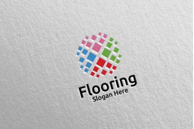 Flooring Parquet Wooden Logo 29