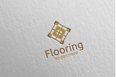 Flooring Parquet Wooden Logo 31