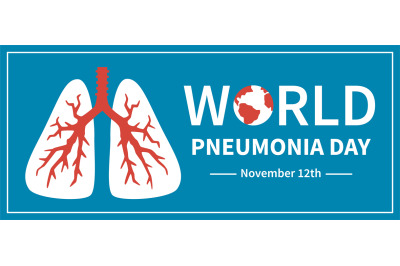 World pneumonia day. Diagnostics illness lungs, covid-19 and tuberculo