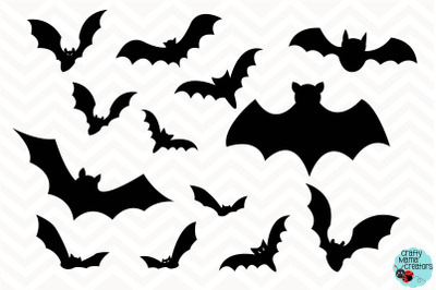 Halloween Svg Halloween Bats Svg Halloween Bats Bundle By Crafty Mama Studios Thehungryjpeg Com