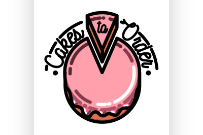 Color vintage cakes to order emblem
