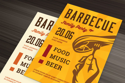 Barbecue Party Flyer Template