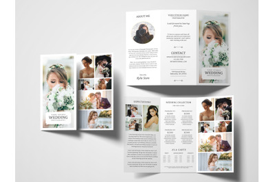 Photography Tri fold Brochure | Pricing Guide