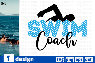 1 SWIM COACH,&nbsp;swimming cricut svg