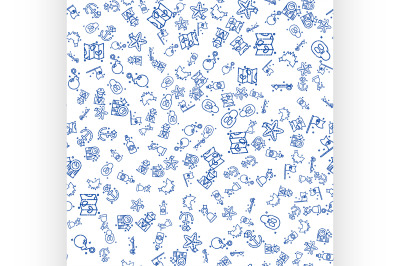 Pattern with pirate elements.