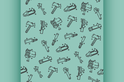 Instruments icons pattern