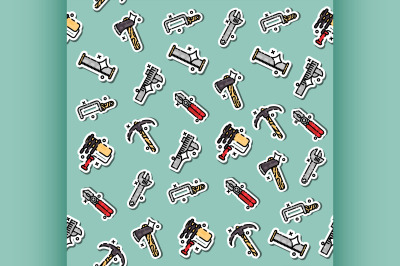 Instruments icons pattern