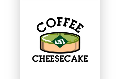Color vintage cafe emblem