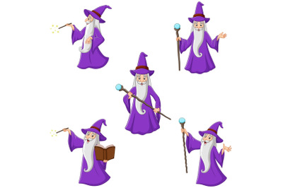 Wizard ClipArt Set Graphic