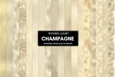 Champagne seamless textures