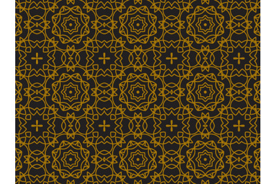 Pattern Gold Motive Shuriken