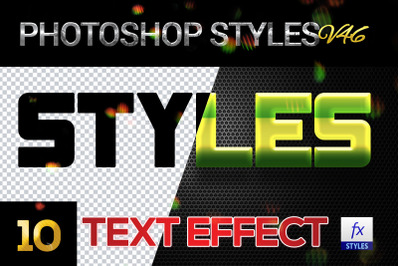 10 creative Photoshop Styles V46