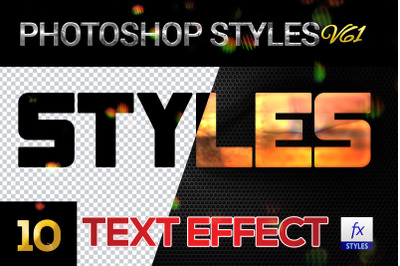 10 creative Photoshop Styles V61