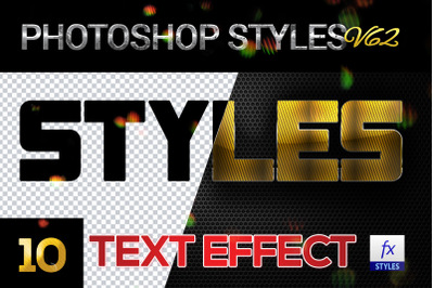 10 creative Photoshop Styles V62