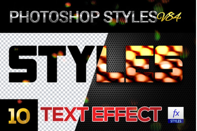 10 creative Photoshop Styles V84