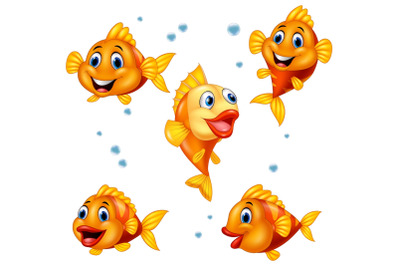 Fish ClipArt Set Graphic