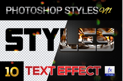 10 creative Photoshop Styles V91