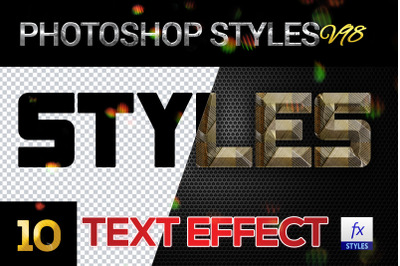 10 creative Photoshop Styles V98