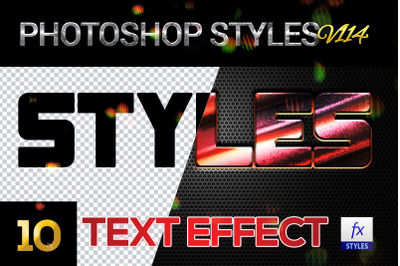 10 creative Photoshop Styles V114