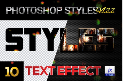 10 creative Photoshop Styles V122
