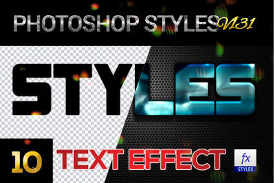 10 creative Photoshop Styles V131