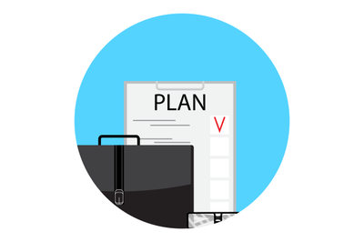 Planning to-do list icon