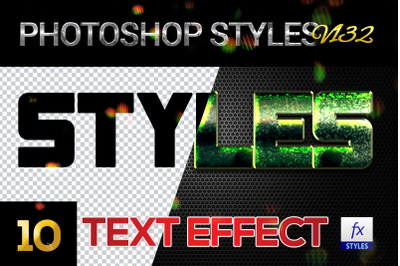 10 creative Photoshop Styles V132