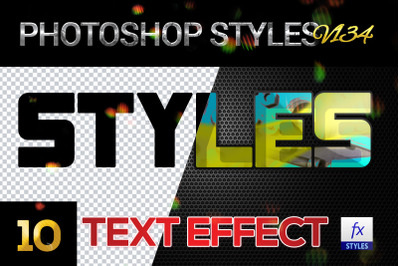 10 creative Photoshop Styles V134