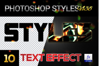 10 creative Photoshop Styles V138